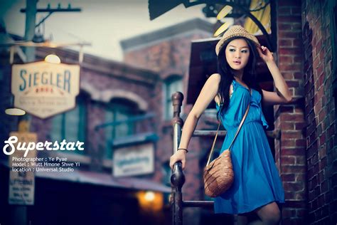 Wutt Hmone Shwe Yi Cute Burmese Girl Universal Studio