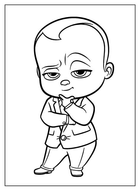 Imprimir Desenhos Para Colorir O Poderoso Chefinho Boss Baby Images And Photos Finder