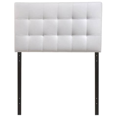 Modway Lily White Twin Upholstered Vinyl Headboard Mod 5149 Whi The