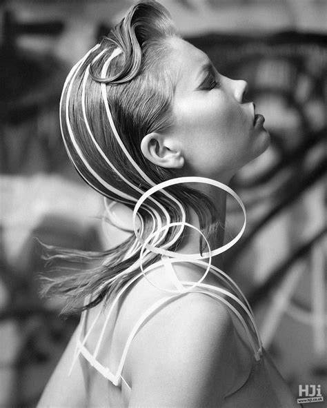 Avant Garde Accessories In Slick Hair