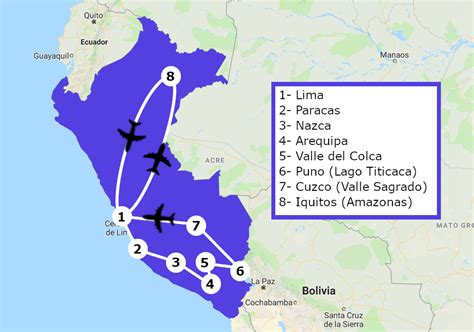 Guía De Viaje A Perú En 3 Semanas Info Consejos Y Recomendaciones