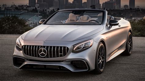2018 Mercedes Amg S 63 Cabriolet Us Wallpapers And Hd Images Car