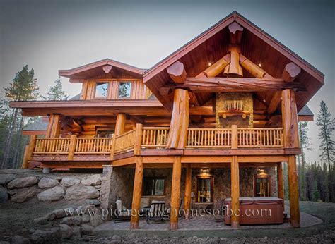 Luxury Log Cabins Pioneer Log Homes Of Bc Are The Best Builders In