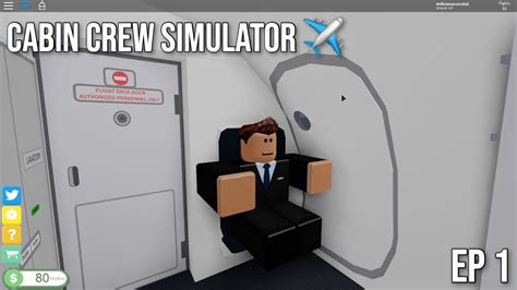 Roblox Cabin Crew Simulator First Trip ️ Youtube