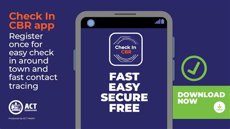 From 1 july 2021 all state service employees, officers, volunteers, contractors and visitors will 'check in' using the check in tas app on arrival when they enter the premises of a government agency Using the Check In CBR app and QR codes at ANU - ANU