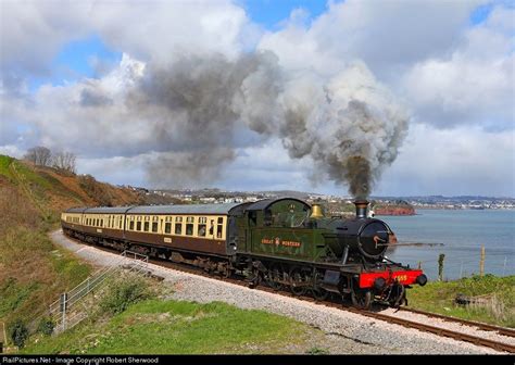4555 Paignton And Dartmouth Railway Steam 2-6-2 at Paignton, United