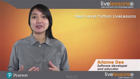 Next Level Python Livelessons Video Training Informit
