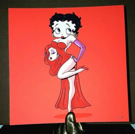 Betty Boop Jessica Rabbit Icons Unmasked By Alex Solis Gallery 1988 12949 Picclick