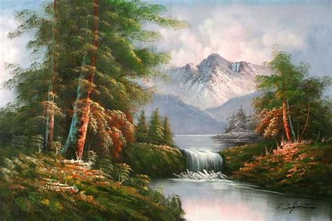 Classic Mountain Landscapeoil Paintings Online