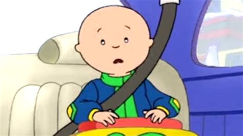Caillou English Full Episodes Caillou Is Car Sick Cartoon For Kids