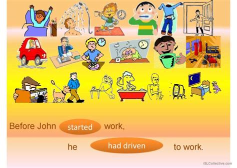 Past Perfect Grammar Guide English Esl Powerpoints