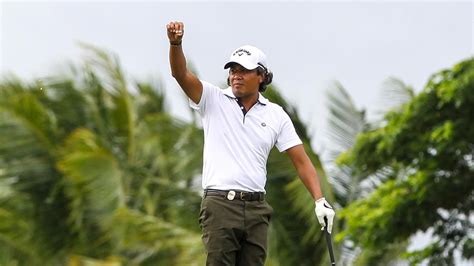 Out of nowhere, he has the week of. Juvic Pagunsan pads lead to two in brutal conditions at ...
