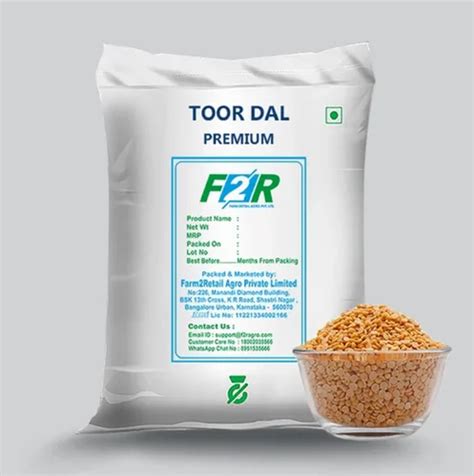 Yellow F2r Premium Toor Dal 30 Kg High In Protein At Rs 3450bag In