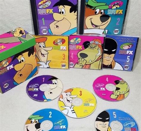 Hanna Barbera Sfx Library Sound Ideas Sound Effects Samples 5 Cds