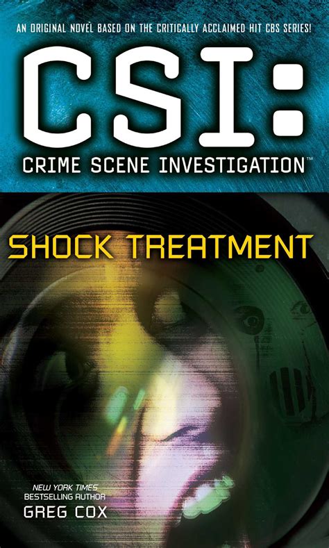 CSI: Crime Scene Investigation: Shock Treatment | Book by Greg Cox