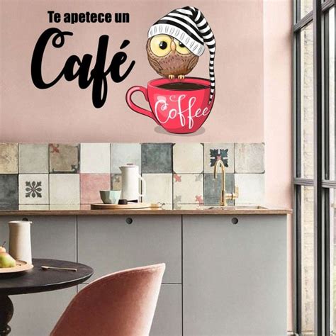 🥇 Vinilos y pegatinas cocinas te apetece un café 🥇