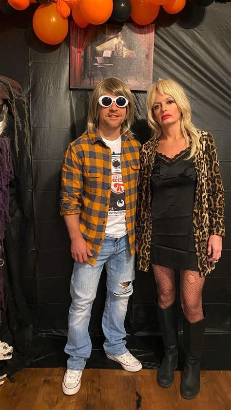 Kurt Cobain Courtney Love Costume Couple Halloween Costumes Kurt
