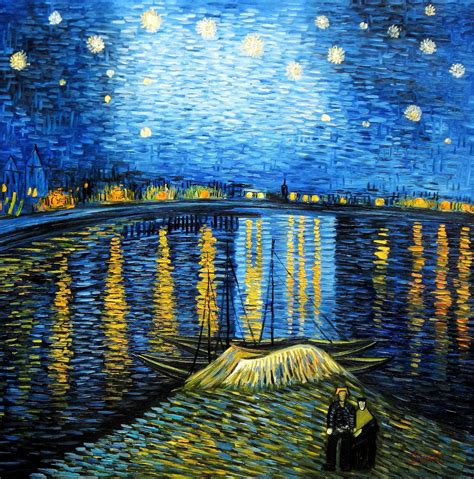 Vincent Van Gogh Starrynight X Oil Painting Unique Arts Webshop