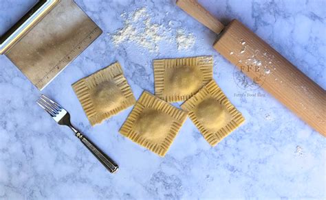 Homemade Ravioli Fresh Pasta From Scratch Fettys Food Blog