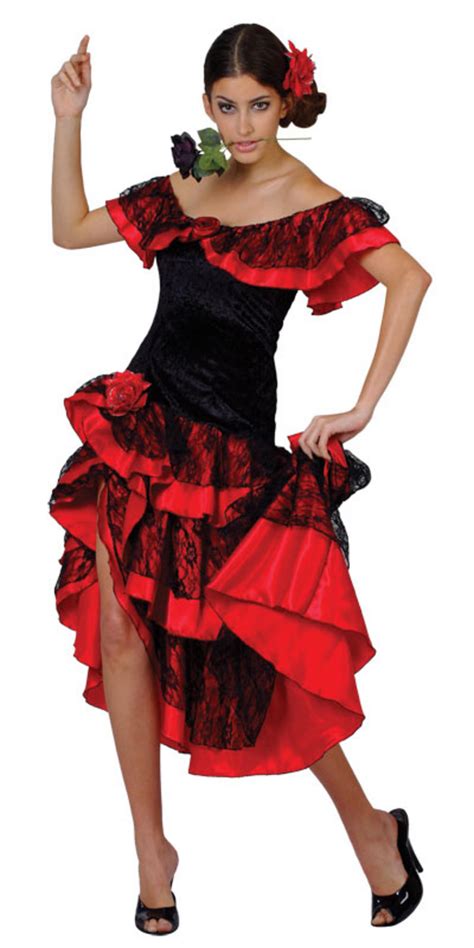 spanish senorita flamenco costume national dress costumes mega fancy dress