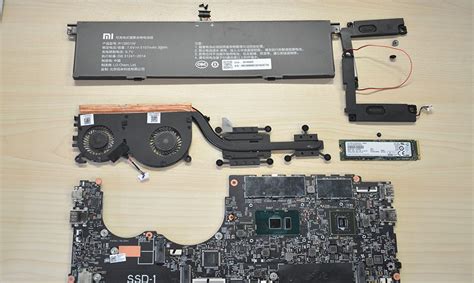 Xiaomi Notebook Teardown Shows Exactly What Makes It Tick