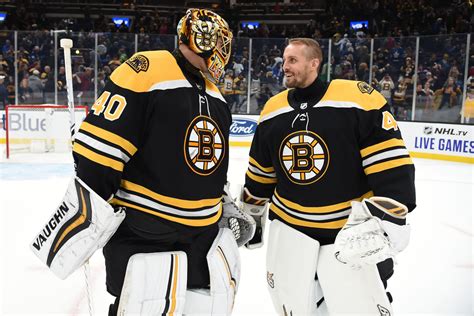 He's been a great goalie for. Do the Boston Bruins have the best goalie tandem in the NHL?