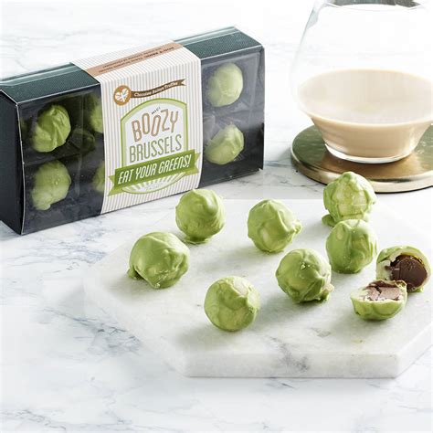 Boozy Chocolate Brussels Sprouts With Baileys By Quirky T Library