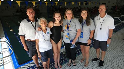 Hutchinson Swimming Bids Farewell To Seniors Claire Fee Jadyn Miller