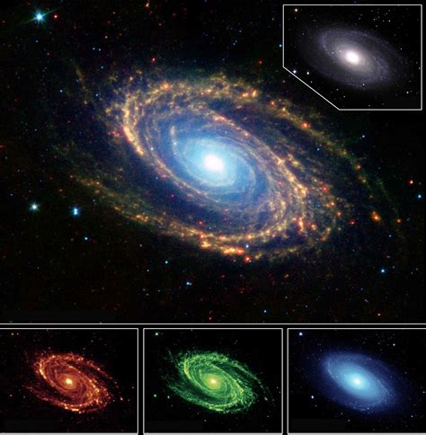 Space Images Multi Wavelength Views Of Messier 81