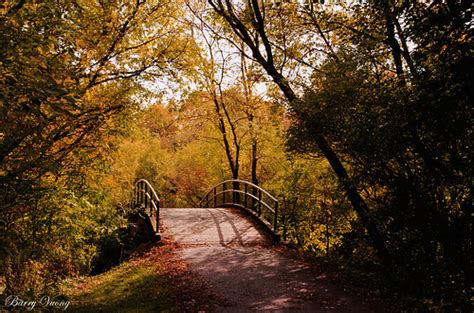 Autumn Bridge Barry Flickr