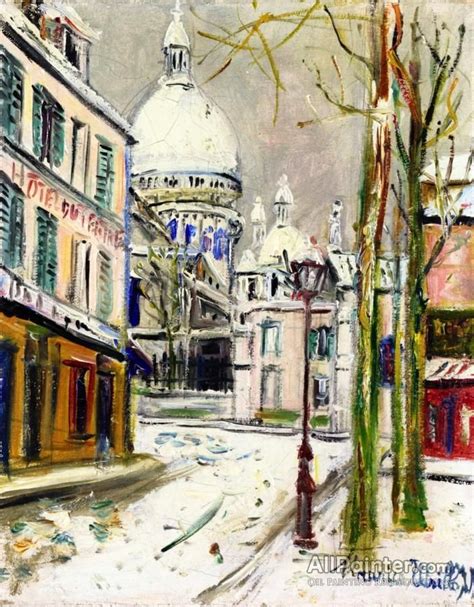 Maurice Utrillo Sacré Coeur Oil Painting Reproductions For