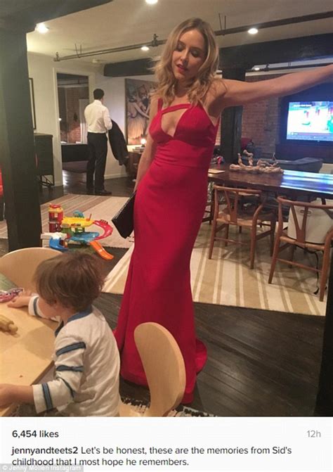 Jason Biggss Wife Jenny Mollen Wows In Red As They Attend Animal