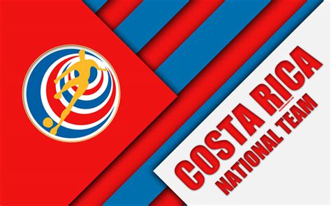Download Wallpapers Costa Rica National Football Team 4k Material