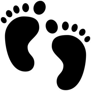 Free Free 219 Silhouette Baby Feet Svg Free SVG PNG EPS DXF File