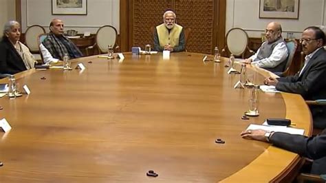 CDS Rawat Chopper Crash PM Modi Chairs CCS Meet Rajnath NSA In