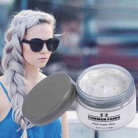 I never got scammed, my problem is when i ordered the wax it combed right out and never got softer as claimed. Common Panda wax - something to try for silver hair | Hair ...