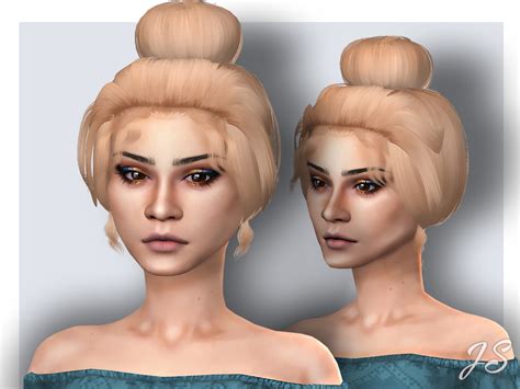 Sims 4 Long Child Hair