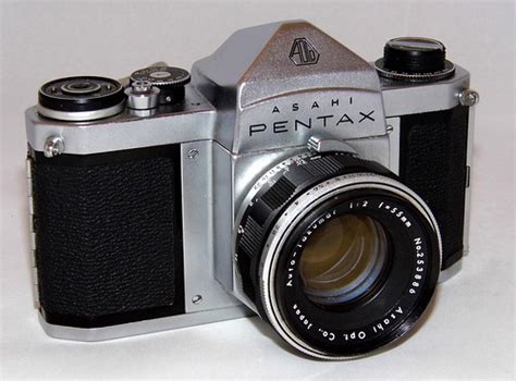 Vintage Asahi Pentax 35mm Slr Model H2 Fully Mechanical Flickr