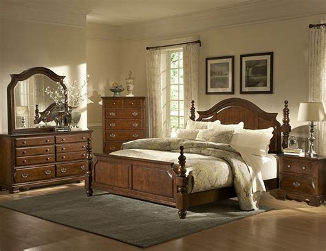 Bedroom furniture is traditionally arranged according to a few general rules. 7PC Cherry Finish Bedroom Set - Queen $1450.99 $988.99 ...