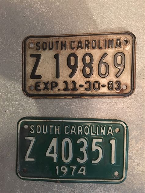 NC/SC License Plates - Etsy