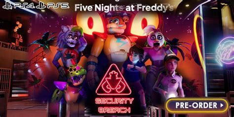 Five Nights At Freddys Security Breach Physical Release Launches On