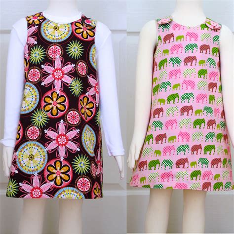 That's why i do share my sewing tips with others. The Perfect A Line Dress for Girls Reversible Dress ...