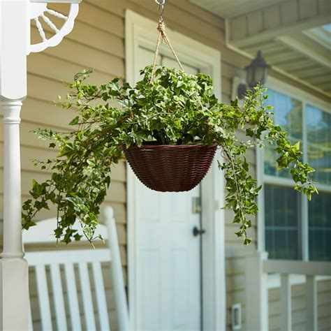 Pure Garden Faux English Ivy Hanging Natural And Lifelike Artificial
