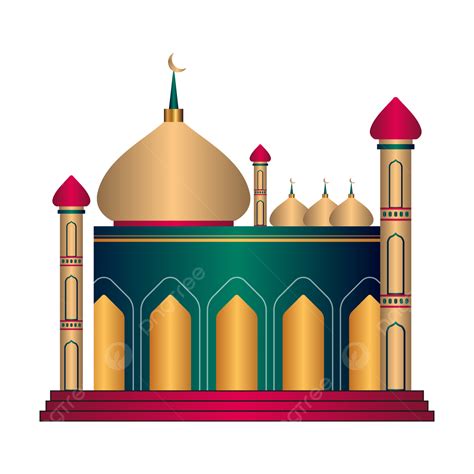 Hand Drawn Mosque Vector Art Png Hand Drawn Vector Islamic Mosque