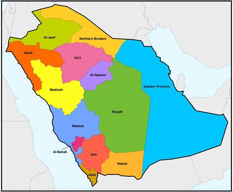 Map Of Saudi Arabia 88 World Maps