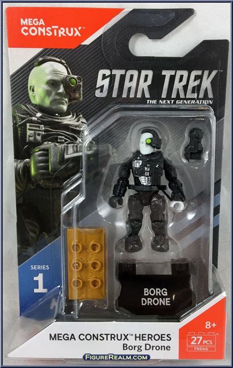 Toys And Hobbies New Mega Construx Star Trek Borg Drone Mini Figure