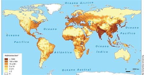 Geografalando DistribuiÇÃo Da PopulaÇÃo Mundial