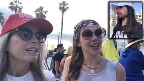 An0maly Asks Questions To People At Freedom Rally In Huntington Beach Youtube