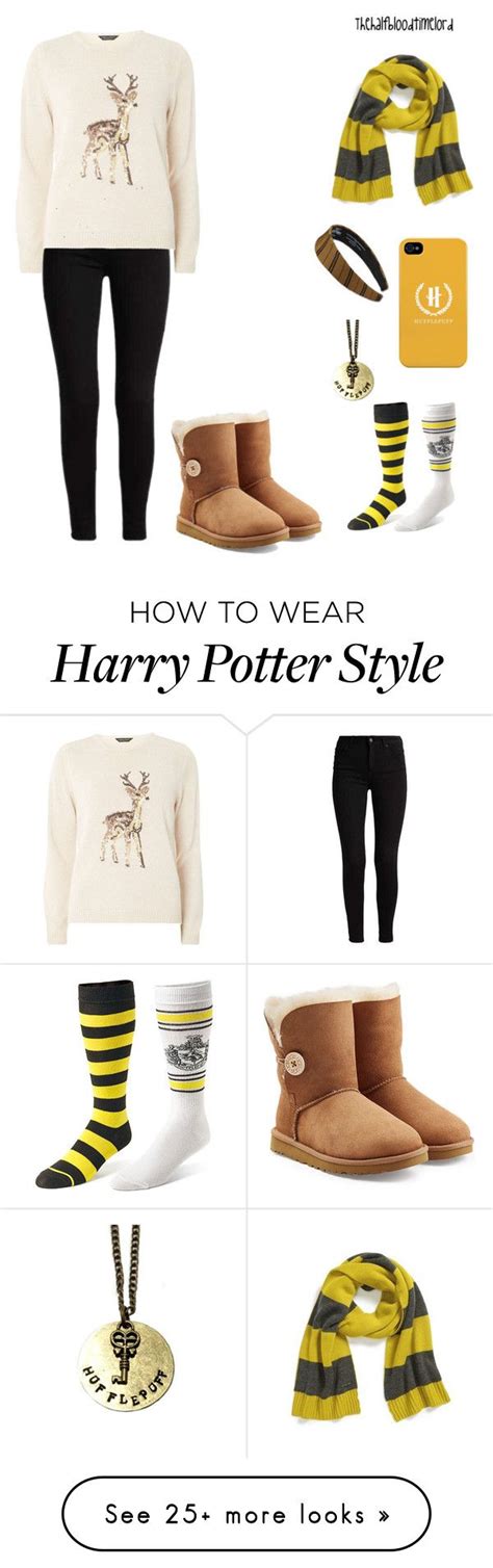Hufflepuff Winter Wear By Thehalfbloodtimelord On Polyvore Featuring