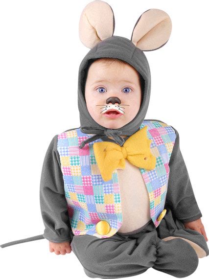 Baby Cheesy Mouse Costume Grey Mouse Costumes